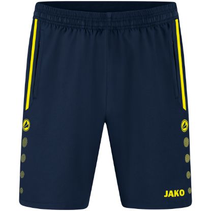 Afbeeldingen van Short Allround marine/fluogeel