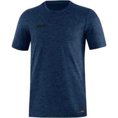 Afbeeldingen van T-shirt Premium Basics marine gemeleerd