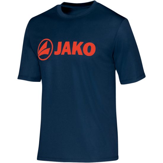 Afbeeldingen van Functioneel shirt Promo navy/flame